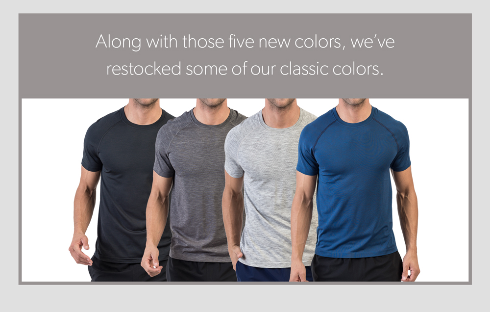 Along with those five colors