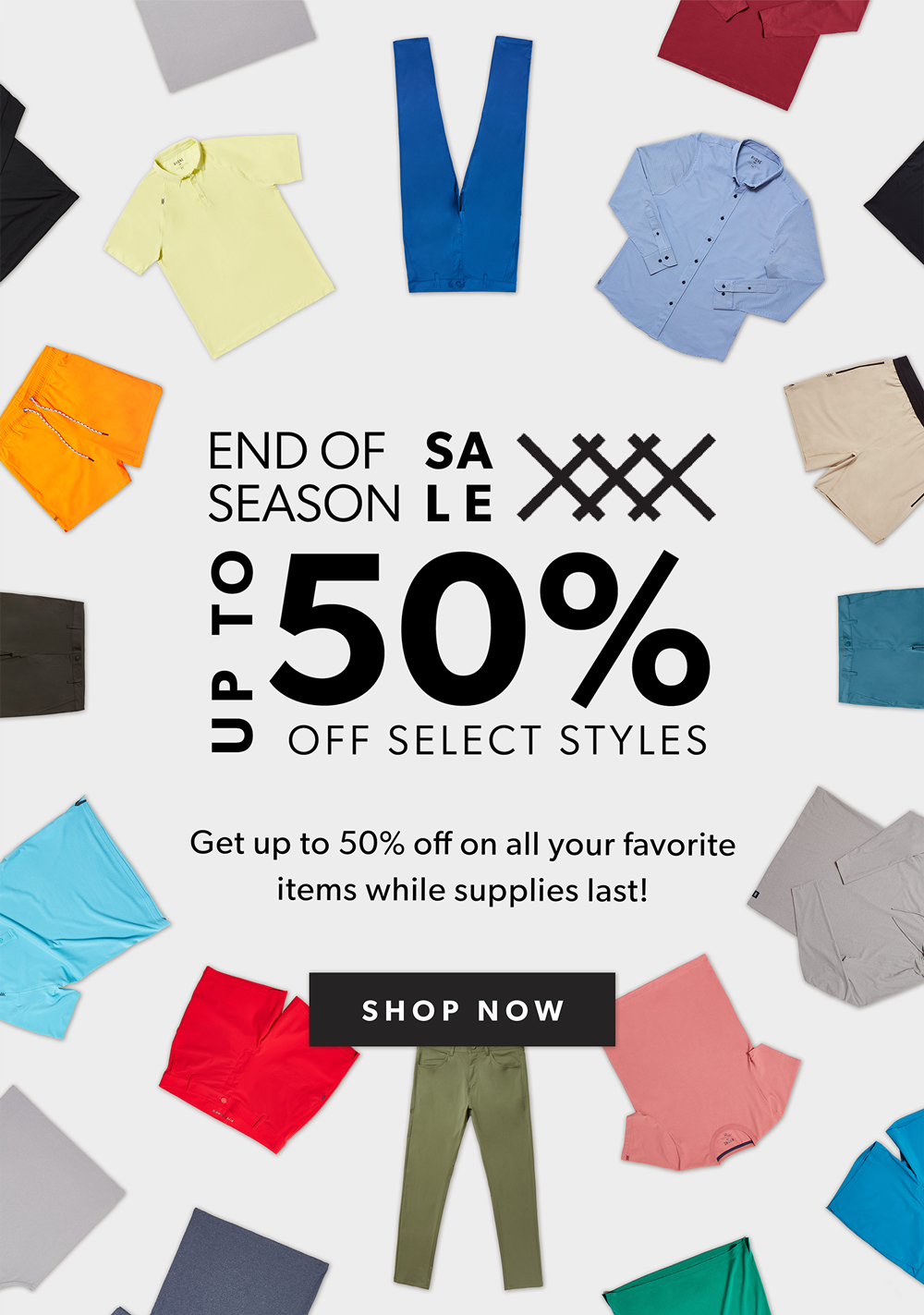 The End of Season Sale