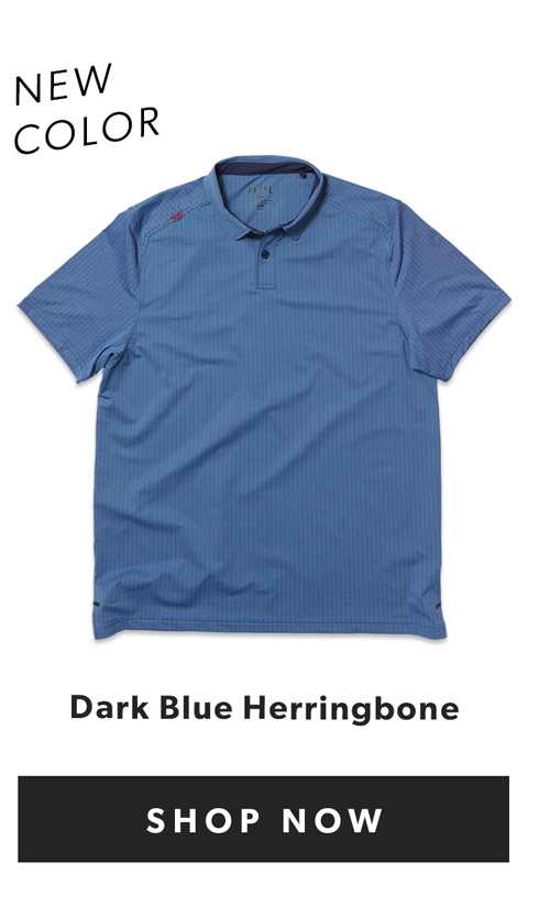 Dark Blue Herringbone